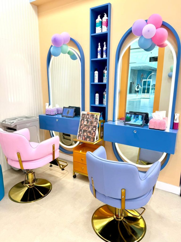 StarKids Salon & Spa interior at Circle Mall JVC Dubai